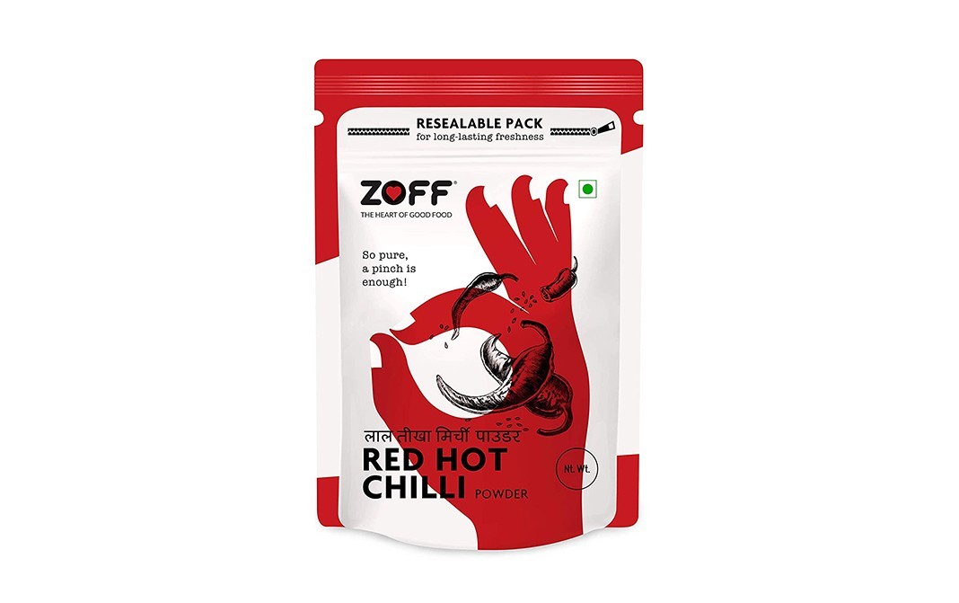 Zoff Red Hot Chilli Powder    Pack  100 grams